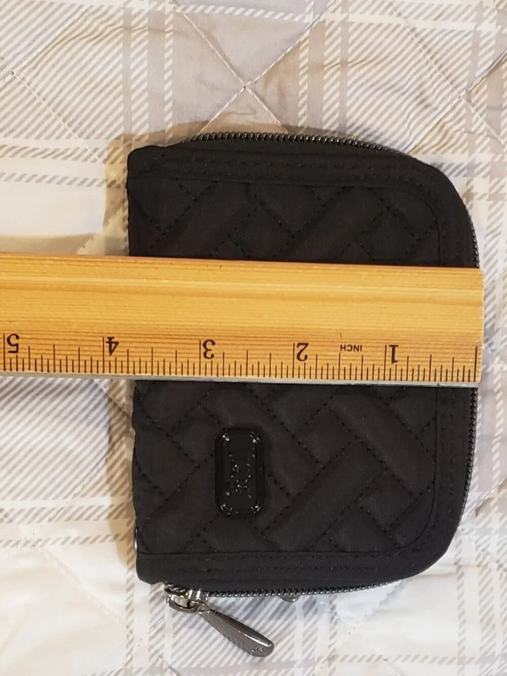 Lug Mini Handspring RFID Wallet in Black